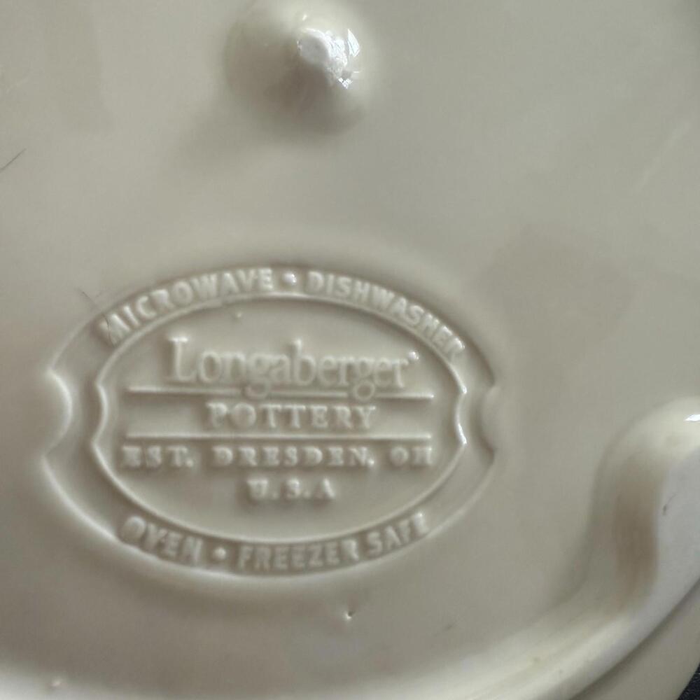 Longaberger Ceramic Trivet. Rooster Paprika Red - Picture 5 of 6